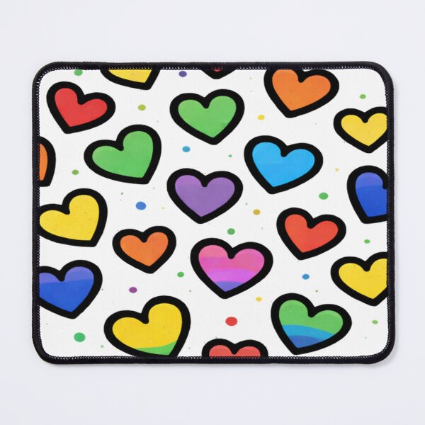 Item preview, Rainbow Love Hearts Burst – Cute Pride Aesthetic Sticker | Colorful Kids Art | Happy Love Design for couples, kids and LGBTQ+ for T-Shirt, Sticker, Phone case, mug, bag, hoodies designed and sold by ArtByTripti.