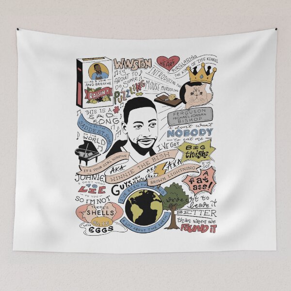 Item preview, Vintage New Girl Winston Bishop Quote designed and sold by BareCrack.