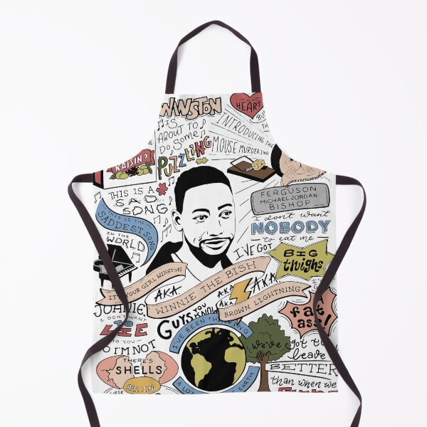 Item preview, Vintage New Girl Winston Bishop Quote designed and sold by BareCrack.