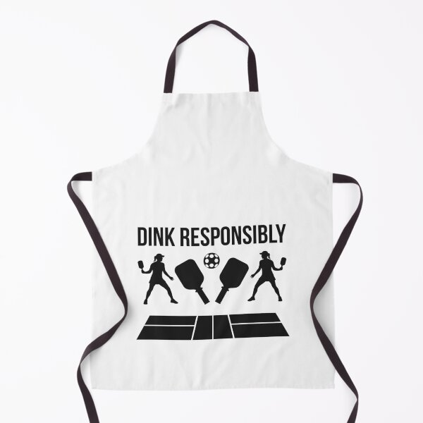 Item preview, Dink Responsibly Funny Pickleball Court Graphic designed and sold by AbeeRedB.
