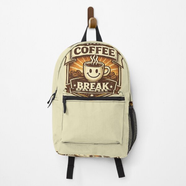 Item preview, Need a Coffee Break Quote – Cute Kawaii Coffee Design for Coffee Lovers for T-Shirt, Sticker, iPhone case, mug, bag, hoodie designed and sold by ArtByTripti.