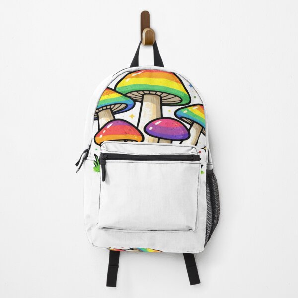 Item preview, Rainbow Mushroom Aesthetic – Psychedelic Pride LGBTQ+ Shrooms Cute Cottagecore Design | Colourful Kids Art for kids for T-Shirt, Sticker, Phone case, mug, bag, hoodies designed and sold by ArtByTripti.