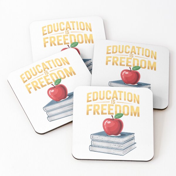 Item preview, Education is Freedom, Black Afro African School Teaching T-Shirt designed and sold by abstractoworld.