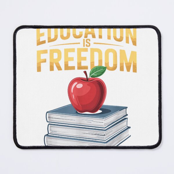 Item preview, Education is Freedom, Black Afro African School Teaching T-Shirt designed and sold by abstractoworld.