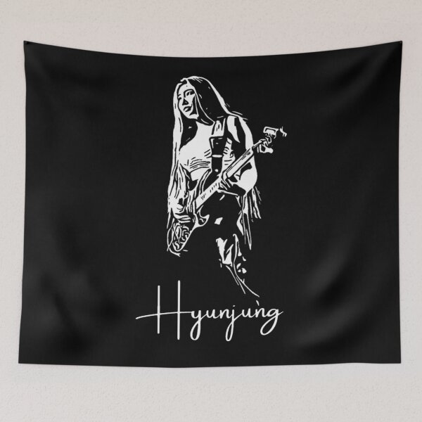 Item preview, Hyunjung Rock Rhythm Guitar Player  designed and sold by StencilMenace.