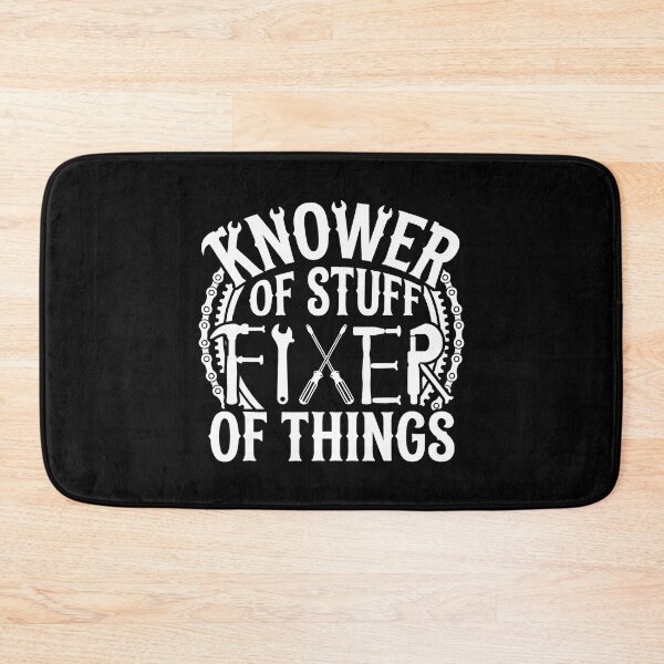 Item preview, Knower Of Stuff Fixer Of Things Funny Handyman Dad designed and sold by zamiokaline.