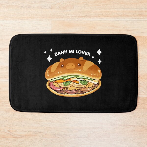 Item preview, Banh Mi Lover Cute Kawaii Vietnamese Sandwich Art designed and sold by mokopuniarts.