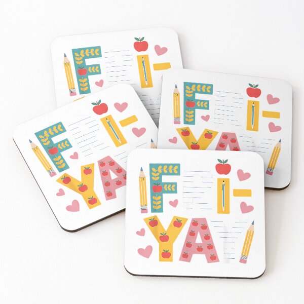 Item preview, Happy Fri-Yay Teacher Fry Yay Friday Weekend Cute Fri-Yay T-Shirt designed and sold by abstractoworld.