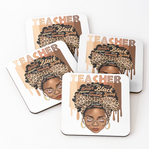 Item preview, Black Teacher Magic Black History Month Afro Hair Melanin T-Shirt designed and sold by SavsMerch.