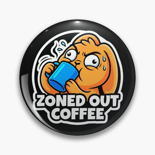 Item preview, Zoned Out Coffee Bunny designed and sold by luiz1213.