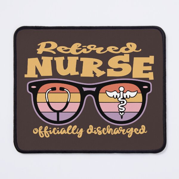 Item preview, Retired Nurse Officially Discharged Retirement Party Gift designed and sold by Colorfulman.