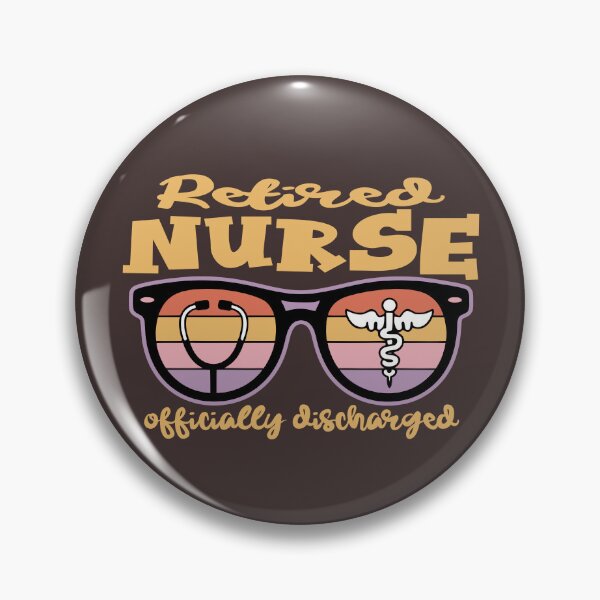 Item preview, Retired Nurse Officially Discharged Retirement Party Gift designed and sold by Colorfulman.