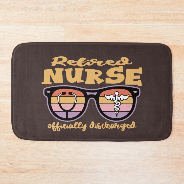 Item preview, Retired Nurse Officially Discharged Retirement Party Gift designed and sold by Colorfulman.