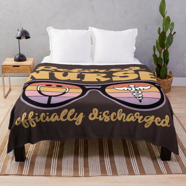 Item preview, Retired Nurse Officially Discharged Retirement Party Gift designed and sold by Colorfulman.