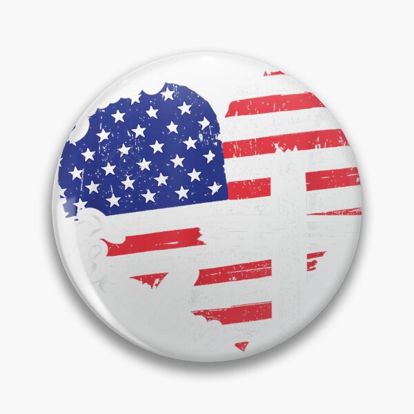 Item preview, Faith Family Freedom Heart Christian American 4th of July T-Shirt designed and sold by SavsMerch.