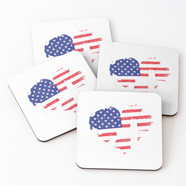 Item preview, Faith Family Freedom Heart Christian American 4th of July T-Shirt designed and sold by SavsMerch.