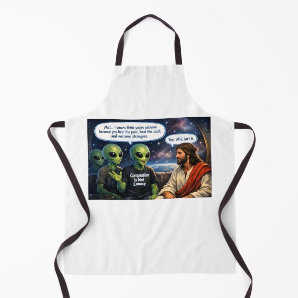 Item preview, Gentle Cosmic Roast — Compassion Is Not Lunacy designed and sold by ChaoticVibe22.