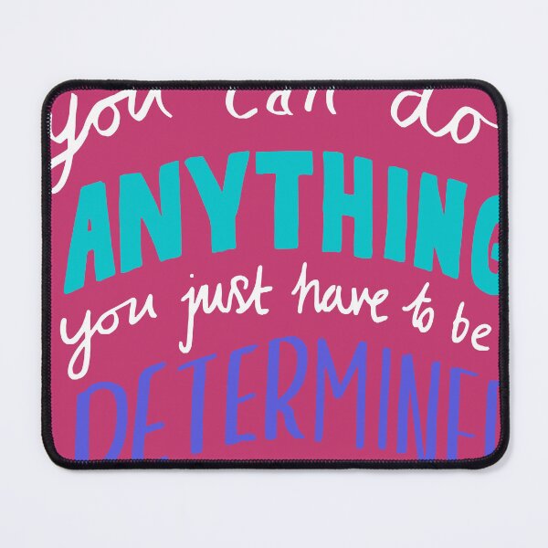 Item preview, Motivational Circle Quote You Can Do Anything Determined designed and sold by Divichan.