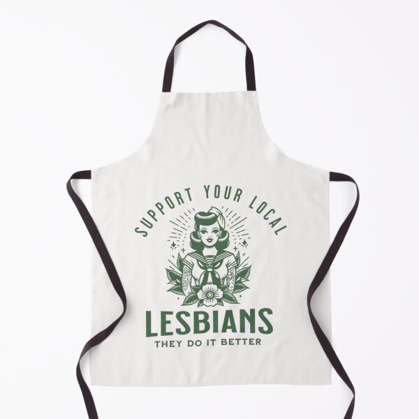 Item preview, LESBIAN Support Your Local Lesbians Sapphic designed and sold by NonBuyingData.