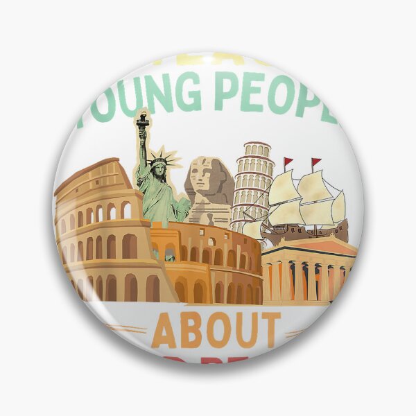 Item preview, I Teach Young People About Dead People History Teachers T-Shirt designed and sold by SavsMerch.