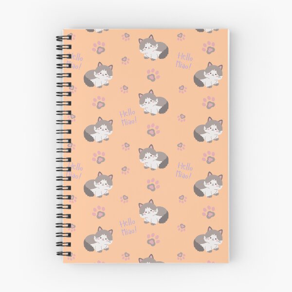 Item preview, Cute Kawaii Cat Pastel Seamless Pattern Design designed and sold by NadDot.
