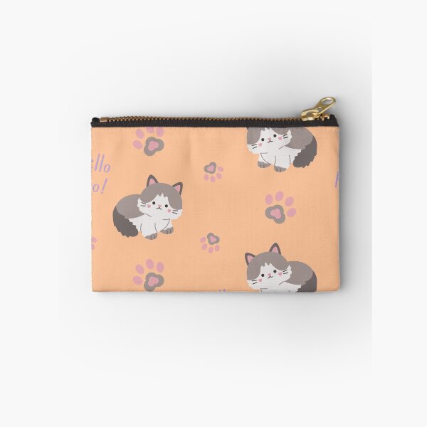 Item preview, Cute Kawaii Cat Pastel Seamless Pattern Design designed and sold by NadDot.