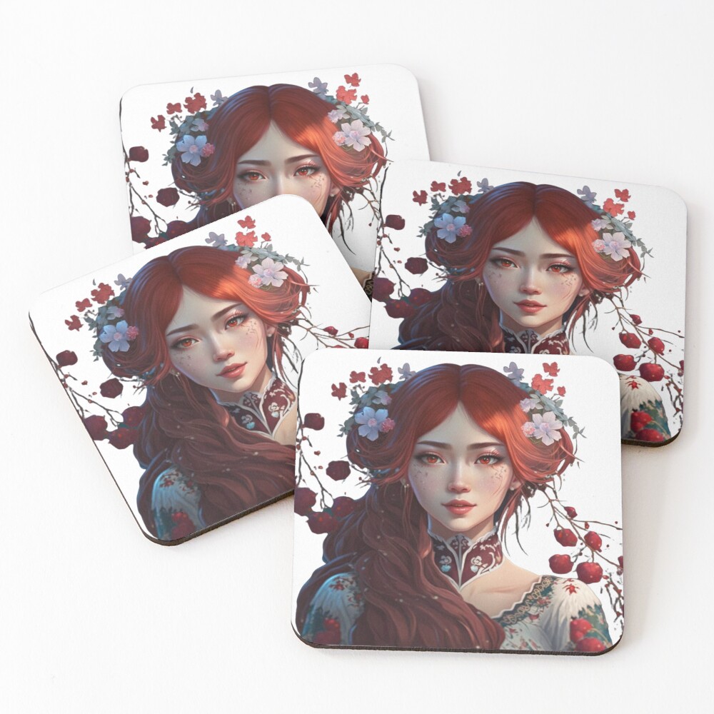 Item preview, Coasters (Set of 4) designed and sold by RolinSichuqi.
