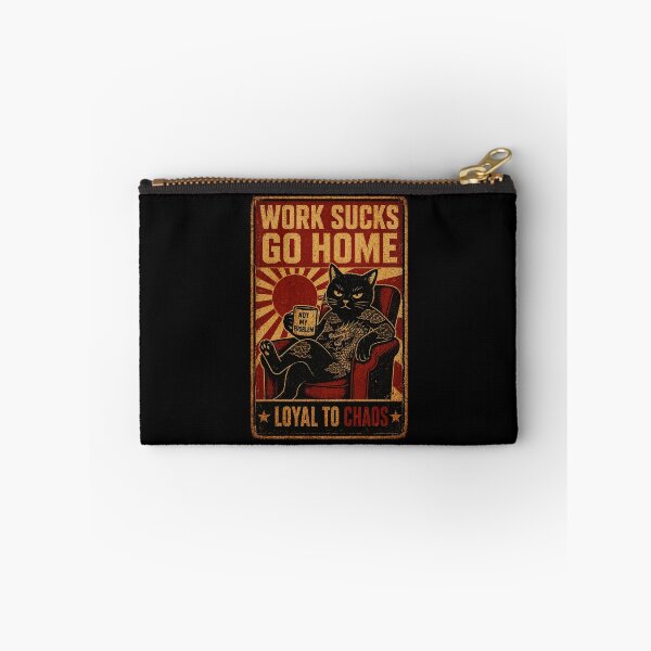 Item preview, Work Sucks Go Home Grumpy Cat Retro Office Humor Poster designed and sold by Modaozushi216.