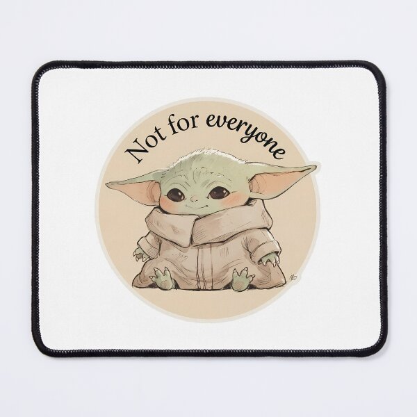 Item preview, BABY YODA NOT FOR EVERYONE designed and sold by LIS AND MELIVERSO.