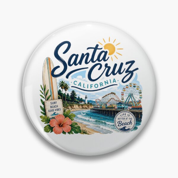 Item preview, Santa Cruz, California - Beach Boardwalk designed and sold by Myra365Art.