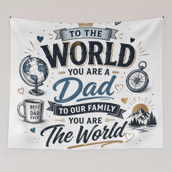 Item preview, To The World You Are Dad designed and sold by funny things random.