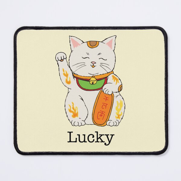 Item preview, Lucky Cat Illustration designed and sold by LauraCoxArt.
