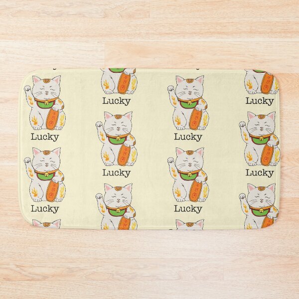 Item preview, Lucky Cat Illustration designed and sold by LauraCoxArt.