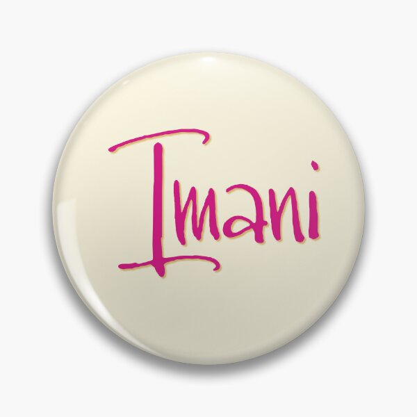Item preview, IMANI personalized type design designed and sold by CharlottePlaceArt.