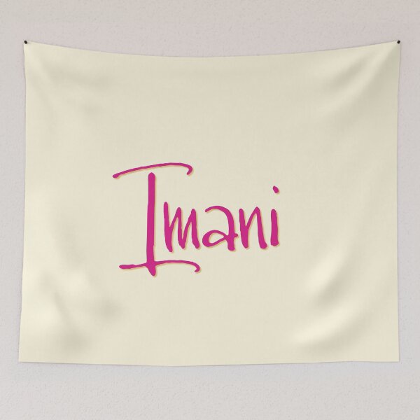 Item preview, IMANI personalized type design designed and sold by CharlottePlaceArt.