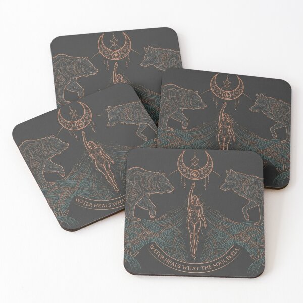 Item preview, Water Heals What the Soul Feels - Slavic Guardians designed and sold by InnerwayStudio.
