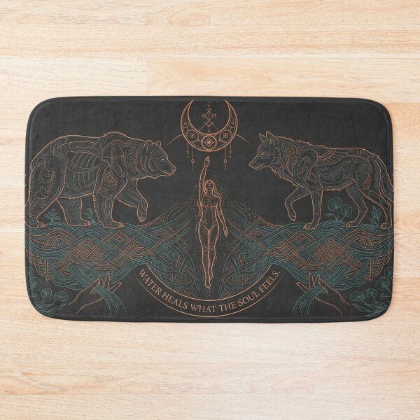 Item preview, Water Heals What the Soul Feels - Slavic Guardians designed and sold by InnerwayStudio.