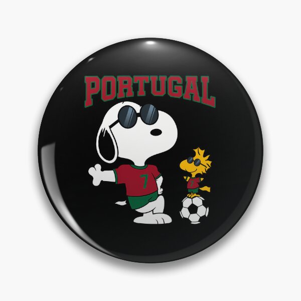 Artikelvorschau, Snoopy Soccer Joe Cool Portugal Football Fan Carto entworfen und verkauft von DoctorDesign99.