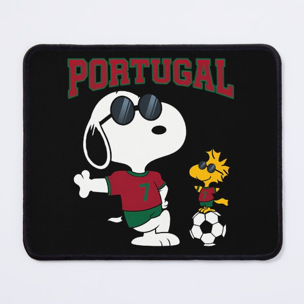 Item preview, Snoopy Soccer Joe Cool Portugal Football Fan Carto designed and sold by DoctorDesign99.