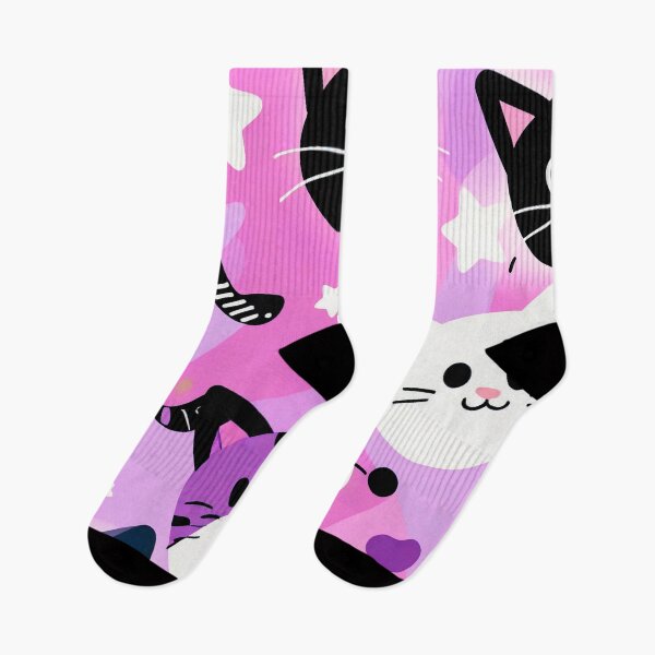 Item preview, Cute Kawaii Cat Galaxy Pattern Aesthetic Design designed and sold by IMuDesigner.