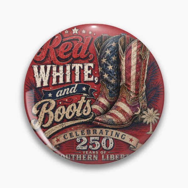 Item preview, Red White and Boots Southern Liberty designed and sold by rygenr8.