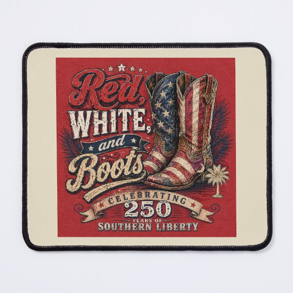 Item preview, Red White and Boots Southern Liberty designed and sold by rygenr8.