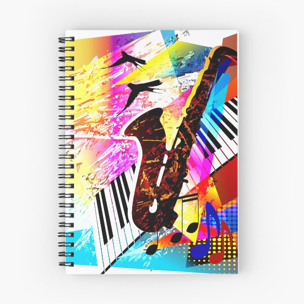 Item preview, Saxophone jazz rock music design designed and sold by Arija07.