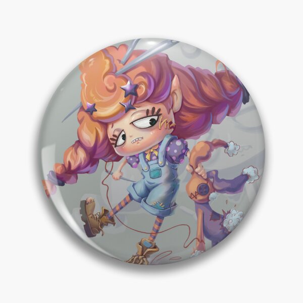 Item preview, Mischievous Chibi Girl Destroying Teddy Bear designed and sold by Layershop.