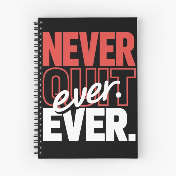 Item preview, Never Quit designed and sold by UrbanChillz.