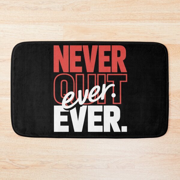 Item preview, Never Quit designed and sold by UrbanChillz.