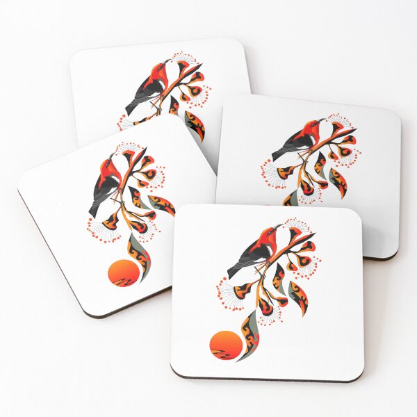 Item preview, Scribbly Gum Scarlet 2 designed and sold by Graham Colton.