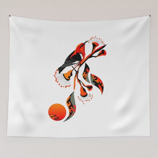 Item preview, Scribbly Gum Scarlet 2 designed and sold by Graham Colton.