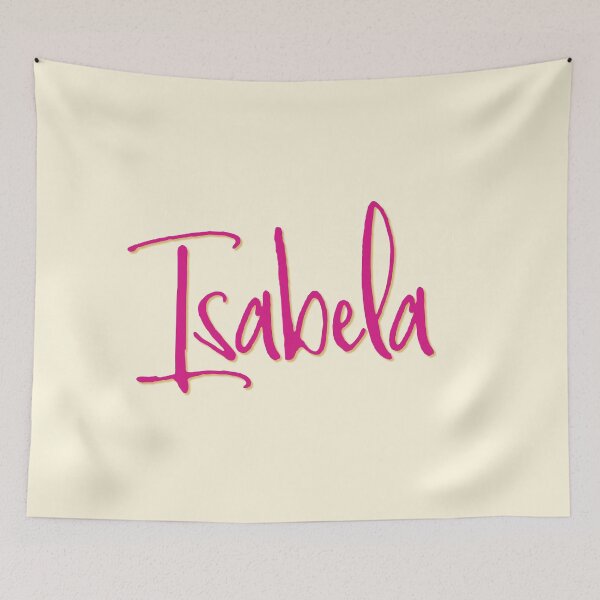 Item preview, ISABELA personalized type design designed and sold by CharlottePlaceArt.