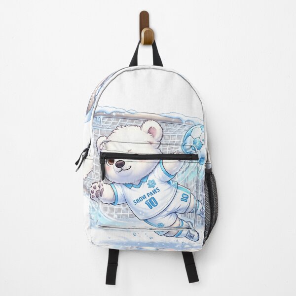 Item preview, Polar Bear Soccer Goalkeeper Kawaii Winter Animal Design designed and sold by josflo12.